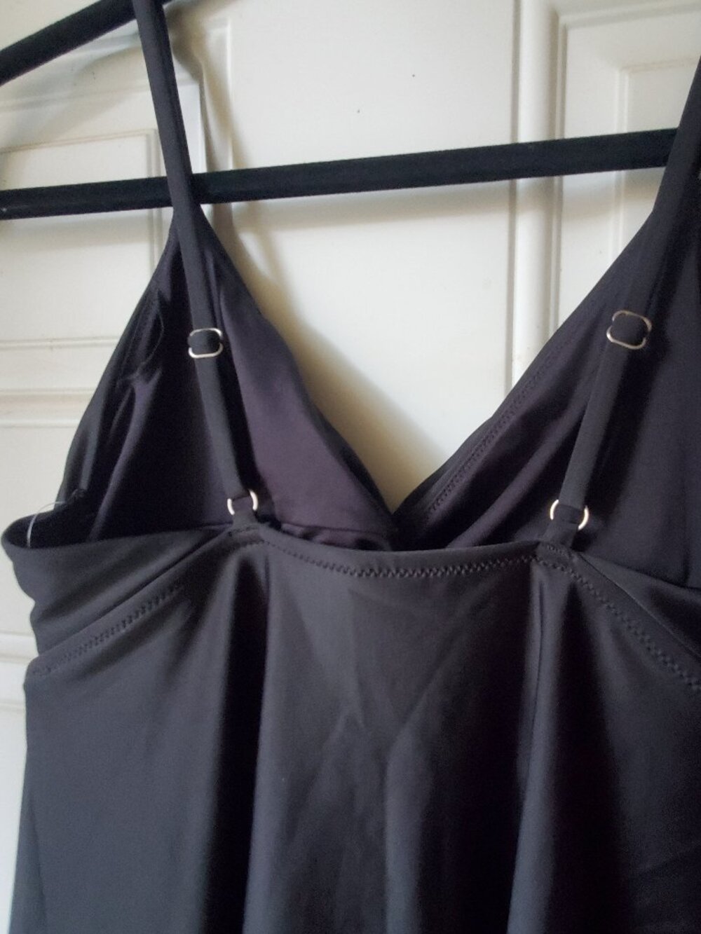Old Navy Twist Front Swim Dress, Size M, Black, NWT - Picture 5 of 15
